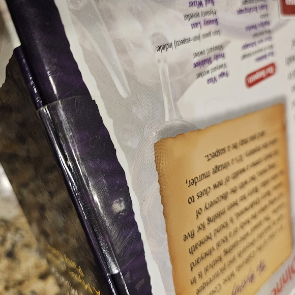 Murder Mystery Dinner Party Game A Taste for Wine and Murder Brand New Sealed - Picture 15 of 16